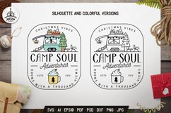 Preview-of-Camp-Soul-Winter-Camp-Badges-Silhouette-and-Colorful-on-wooden-background-with-camping-and-christmas-equipment