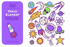 Space Element - Doodle Pack Product Image 1