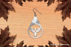 Bird Series Earrings - Laser Cut Files SVG Product Image 6