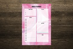 Pink Abstract Watercolor Digital Planners Product Image 2