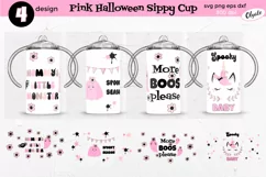 Sippy Cup Halloween SVG PNG. Kids Tumbler. Baby Halloween Product Image 1
