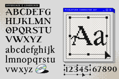 Pixelatura - Pixelated Font Product Image 3