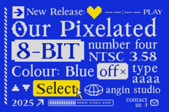 Pixelatura - Pixelated Font Product Image 4