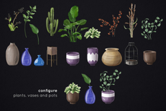 Interior set loft style. Living room creation kit. Product Image 4