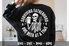 Surviving fatherhood SVG - Father&#039;s Day T -Shirt Design Product Image 3
