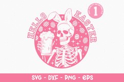 Hello Easter T-shirt Design SVG - Festive SVG Design Product Image 7