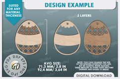 Easter Gift Tags Laser Cut Bundle. Personalized Basket Tags Product Image 3