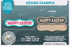 Easter Tiered Tray Laser Cut Bundle. Easter Design SVG Product Image 3