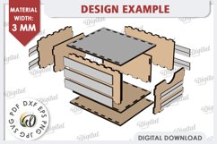 Easter Boxes Laser Cut Bundle. Easter Stacked Books SVG Product Image 3