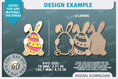 Easter Tiered Tray Laser Cut Bundle. Easter Design SVG Product Image 5