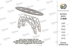 Ice Cream Cone Holders Bundle Laser Cut. Ice Cream Stand SVG Product Image 6