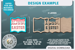 Easter Tiered Tray Laser Cut Bundle. Easter Design SVG Product Image 7