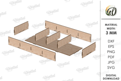 Educational Kids Game Laser Cut. Montessori Game SVG Product Image 2
