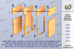 Mother&#039;s Day Gift Card Holder Bundle Laser Cut. Gift for mom Product Image 2