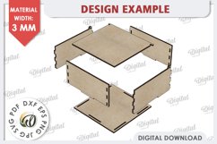 Date Night Box &amp; Tokens Laser Cut Bundle. Valentines SVG Product Image 3
