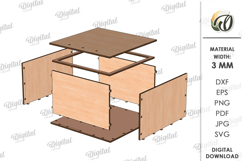 Christmas Gift Boxes Bundle laser Cut. Christmas SVG Product Image 3