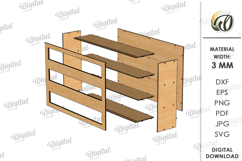 Kitchen organizers Laser Cut Bundle. Kitchen bag storage SVG Product Image 3