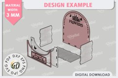 Wooden Flower Boxes Laser Cut Bundle. Gift Boxes SVG Product Image 10
