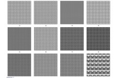 Bundle Seamless Patterns/Abstraction. Knitted texture  Digital geometric graphic drawing with contour. Contrasting black and white, gray colors. Three-dimensional effect and minimalism of circles, rectangles. The mesh structure is similar to the texture o