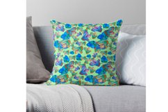 Bundle of Seamless textures/Watercolor Butterflies  Abstract, colorful illustrations. Complex, naturalistic graphics. Watercolor drawing of flying butterflies.  A texture with a repeating pattern. Bright rainbow colors, blue, yellow, green, red