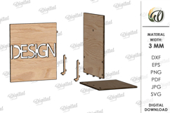 Book Stopper Laser Cut. Bookshelf Decor. Wizard SVG Product Image 2