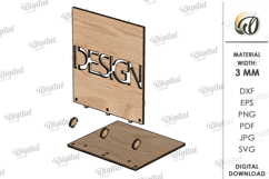 Book Stopper Laser Cut. Bookshelf Decor. Cat SVG Product Image 3