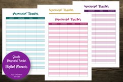 Simple Password Tracker Digital Planners Product Image 1