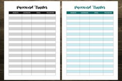 Simple Password Tracker Digital Planners Product Image 4