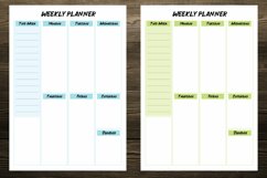 Simple Weekly Planner Product Image 2