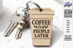 Sarcastic Keychain Laser Cut | Snarky Keyring | Funny SVG Product Image 1