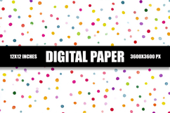 Colorful Circles Digital Paper Product Image 1