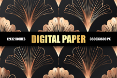 Floral Digital Paper Product Image 1