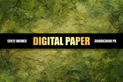 Green Texture Digital Paper Product Image 1