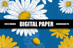 Floral Digital Paper Product Image 1