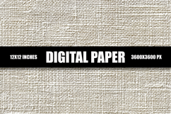 White Fabric Textured Digital Paper Product Image 1