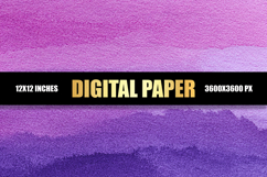 Purple Gradient Digital Paper Product Image 1