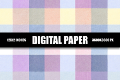 Pastel Stripes Digital Paper Product Image 1