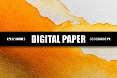 Orange Texture Digital Paper Product Image 1