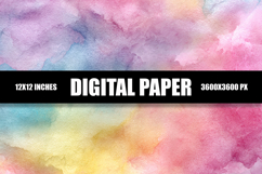 Colorful Texture Digital Paper Product Image 1