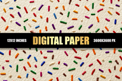 Colorful Particles Digital Paper Product Image 1
