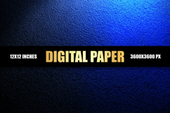 Blue Texture Digital Paper Product Image 1