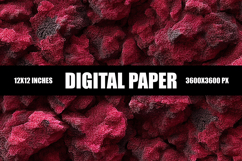 Red Stones Digital Paper Product Image 1