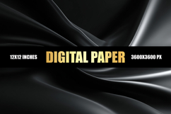 Abstract Black Digital Paper Product Image 1