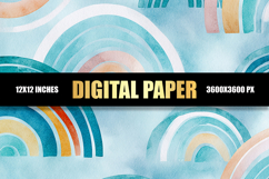 Round Cloud Digital Paper Product Image 1