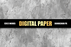 Gray Texture Wall Digital Paper Product Image 1