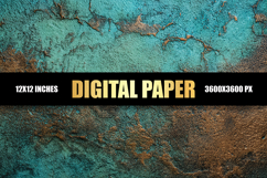 Blue Texture Digital Paper Product Image 1