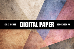 Old Colorful Texture Digital Paper Product Image 1