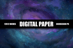 Galaxy Sky Digital Paper Product Image 1