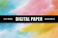 Colorful Texture Digital Paper Product Image 1
