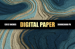Blue Texture Wall Digital Paper Product Image 1